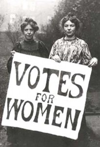 Suffrage: Women wanting equal Rights 
