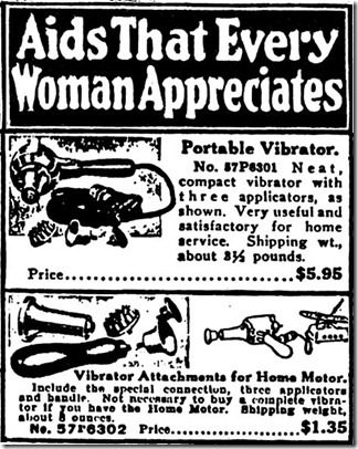 Sears Vibrator Advertisement (1918)
