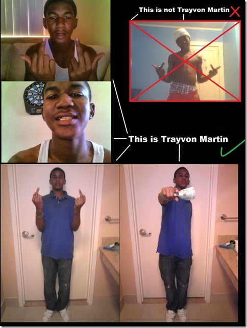 The true 17 year old Trayvon Martin